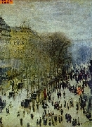 Boulevard des Capucines nach Monet